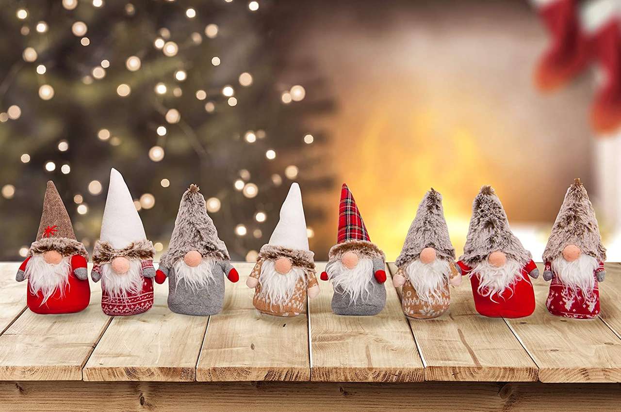 Gnomes de Noël puzzle en ligne