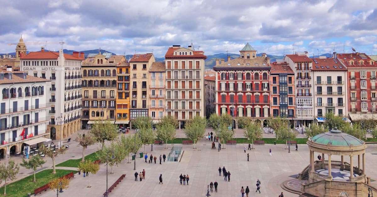 Pamplona város Spanyolországban online puzzle