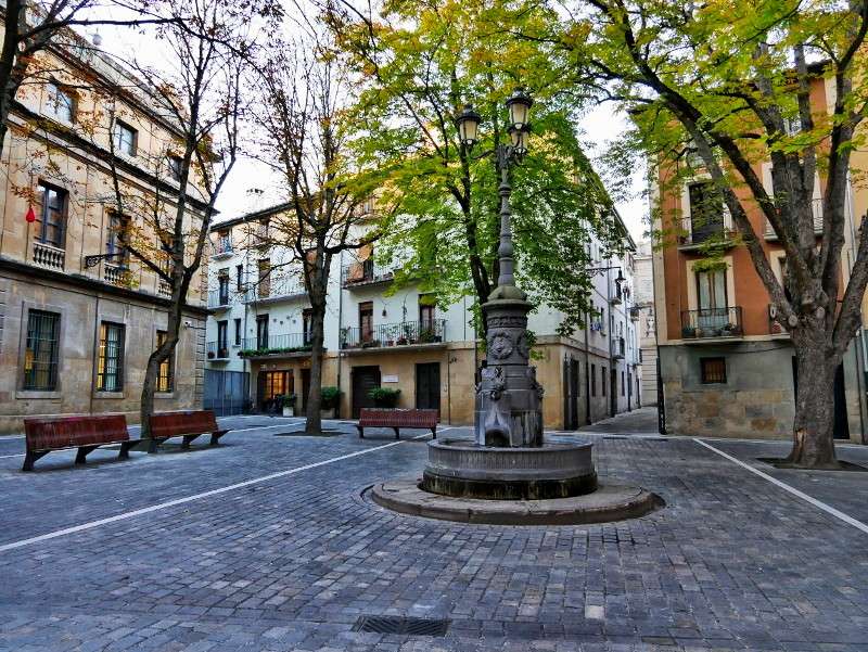 Pamplona stad in Spanje legpuzzel online