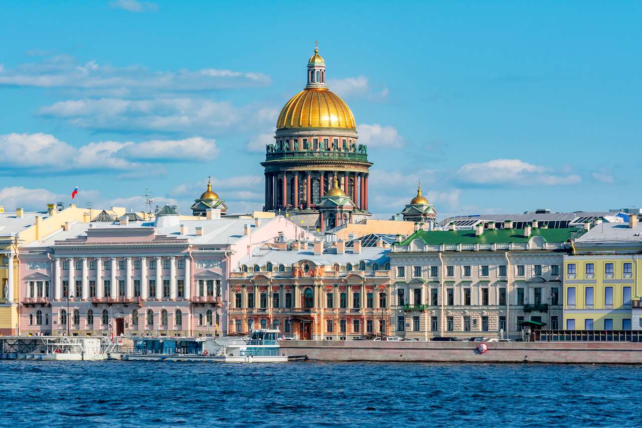 Petersburg je krásné město online puzzle