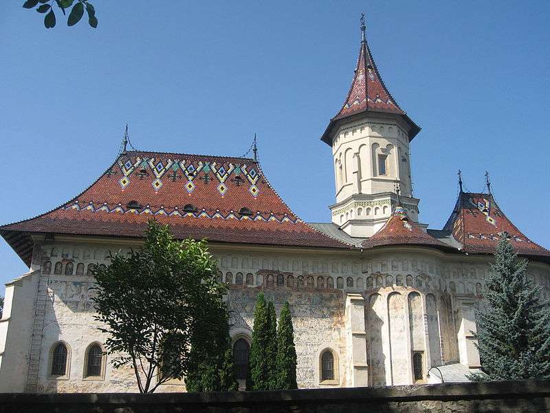 "St. Johns kloster från Suceava" Pussel online