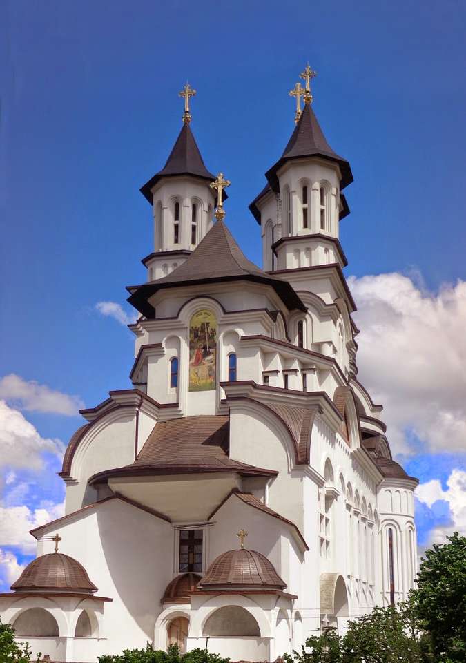 "Kathedraal van de geboorte" Suceava legpuzzel online