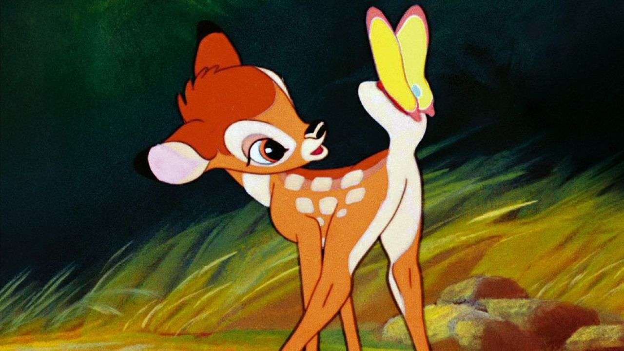 PE SCREEN Bambi - va primi o altă animație Disney puzzle online