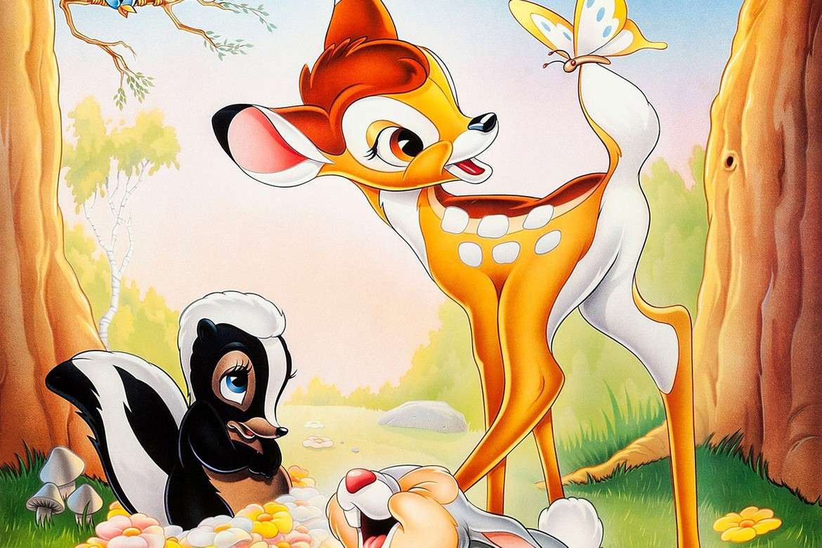 Disney dělá živě-akční film Bambi skládačky online