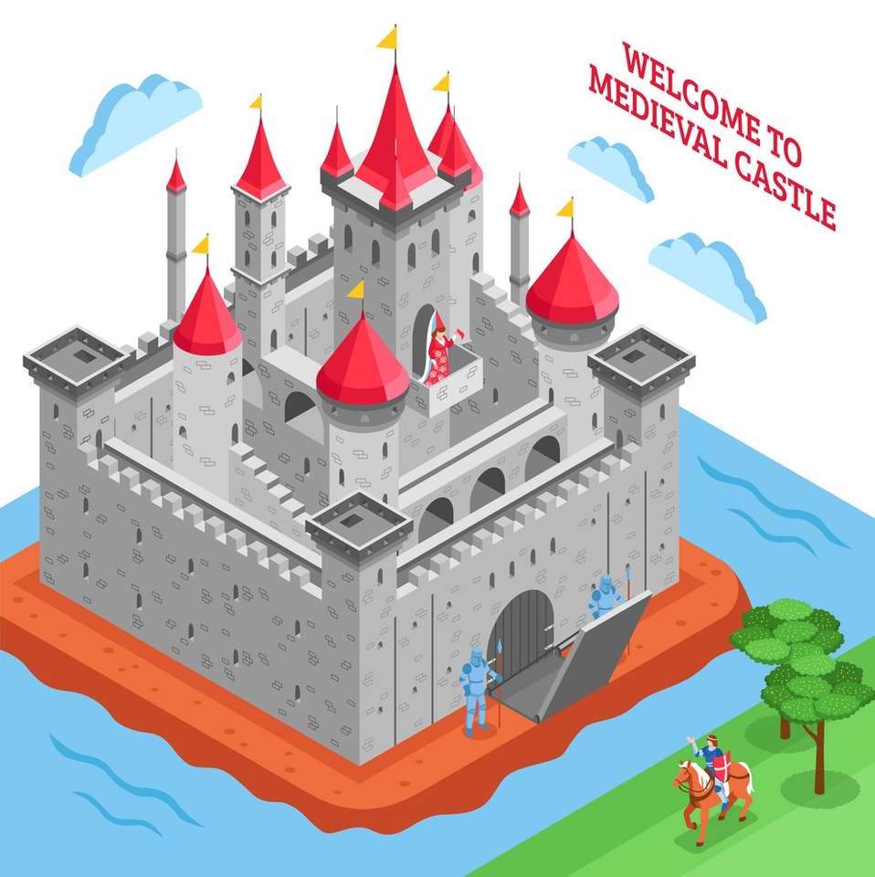 Das Mittelalter! Puzzlespiel online