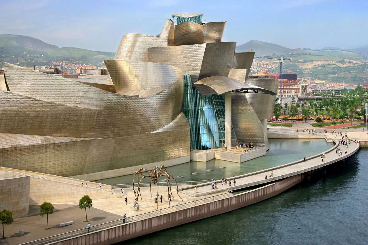 Muzeul Bilbao Guggenheim jigsaw puzzle online
