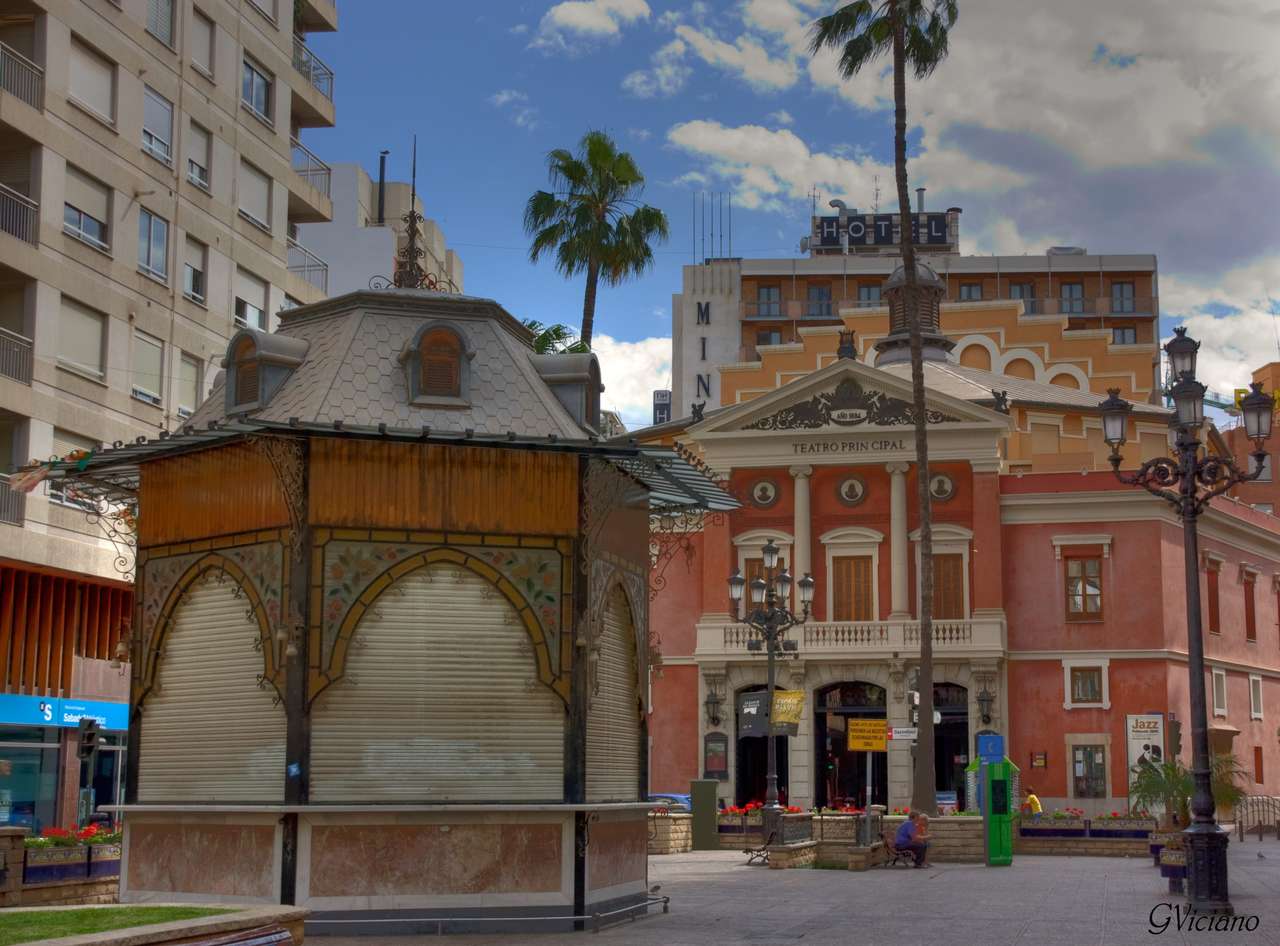 Město Castellon de la Plana ve Španělsku skládačky online