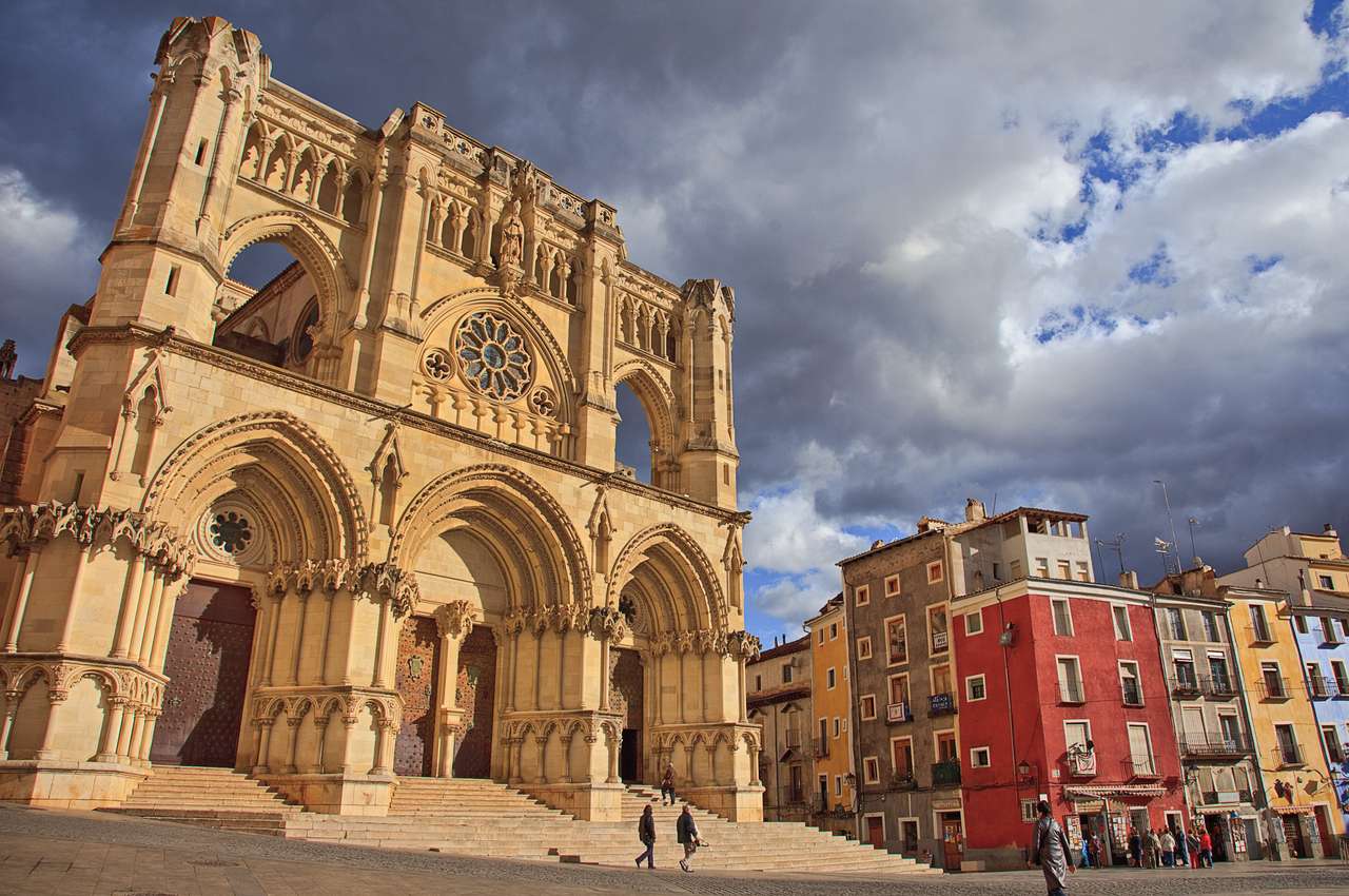 Město Cuenca ve Španělsku skládačky online