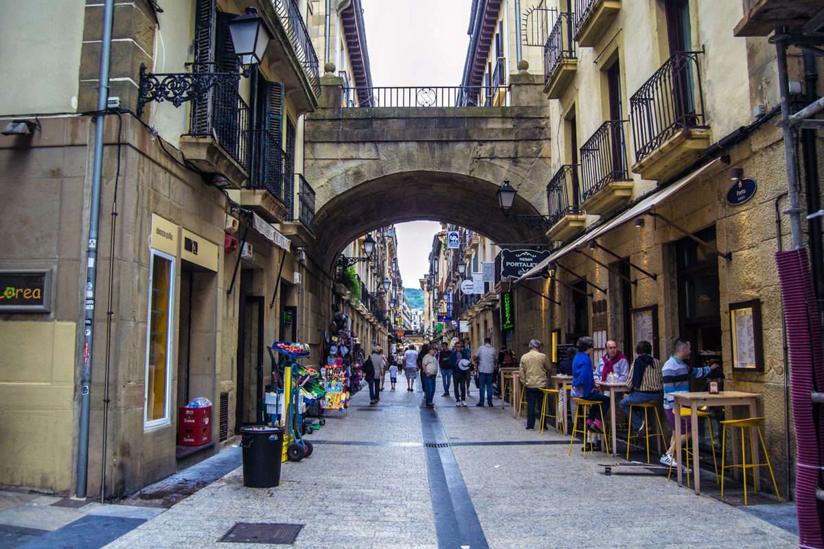 Πόλη του Σαν Σεμπαστιάν στην Ισπανία online παζλ