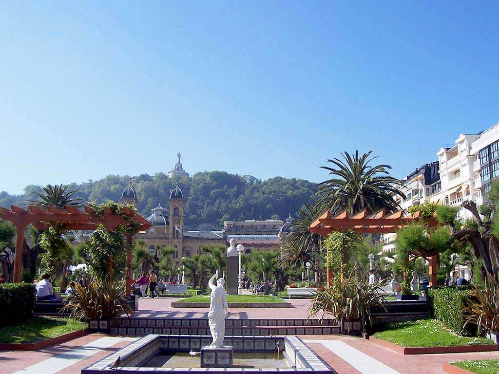 San Sebastian stad in Spanje online puzzel