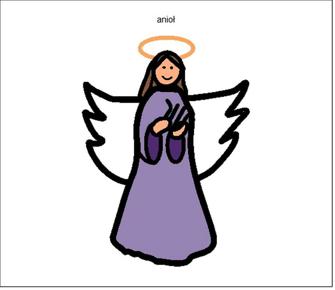 Ангел - символ на PCS онлайн пъзел