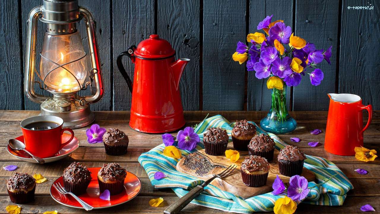 cupcakes al caffè puzzle online