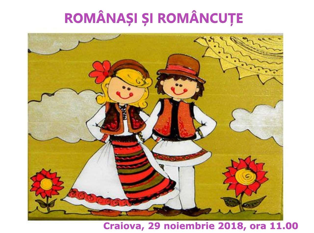 Românași și româncuțe puzzle online