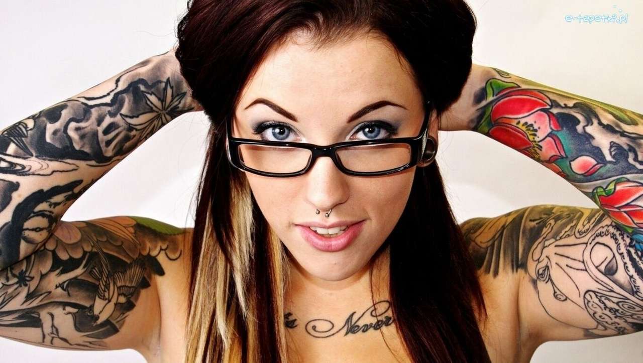женские татуировки пазл онлайн