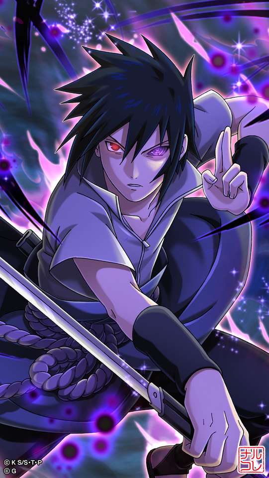 Sasuke Uchiha puzzle en ligne