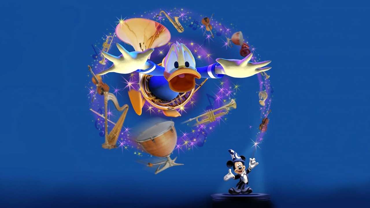 The adventures of Mickey Mouse and Donald Duck online puzzle