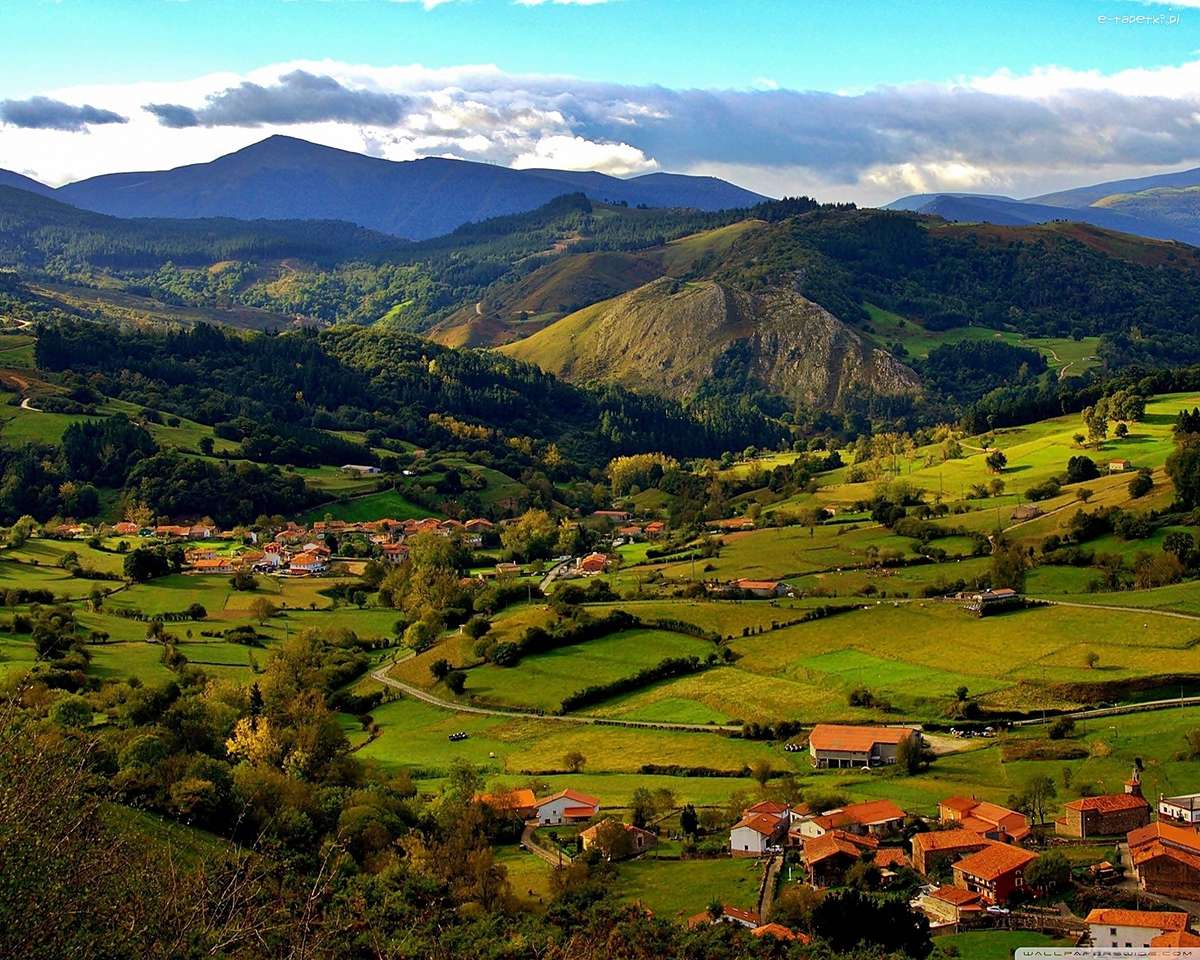 село в Испания онлайн пъзел