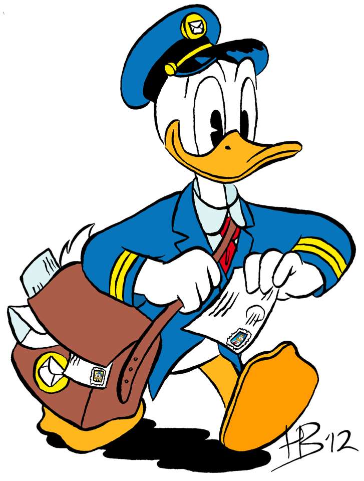 Donald Duck puzzle online