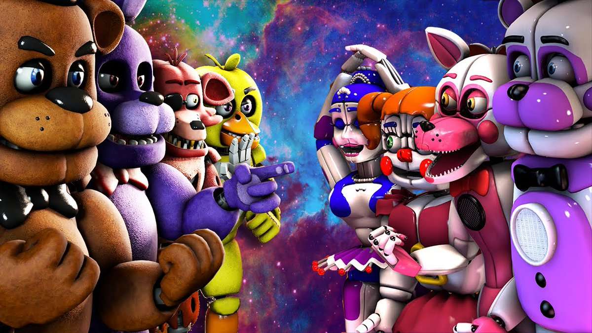 1. fnaf és a nővér helye online puzzle