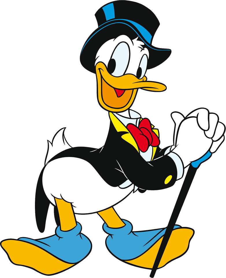 Donald Duck pussel på nätet