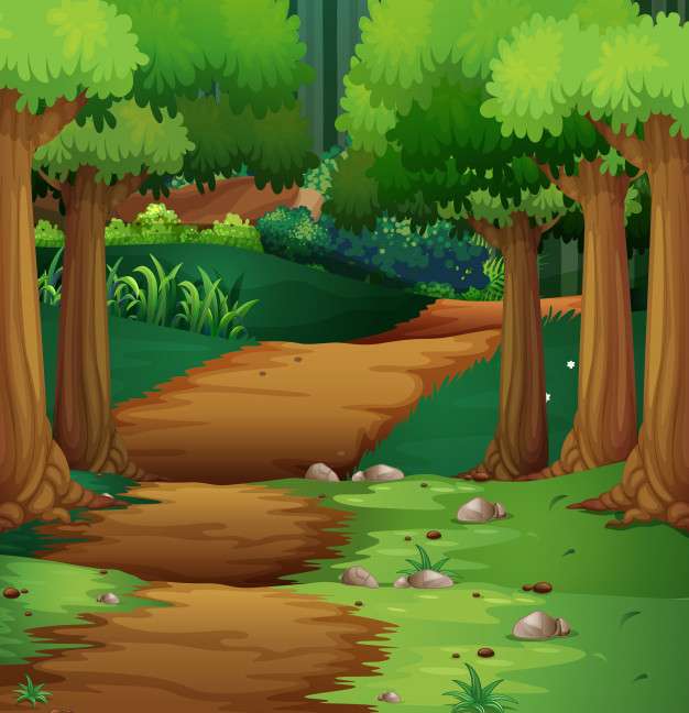 paisagem da floresta quebra-cabeças online