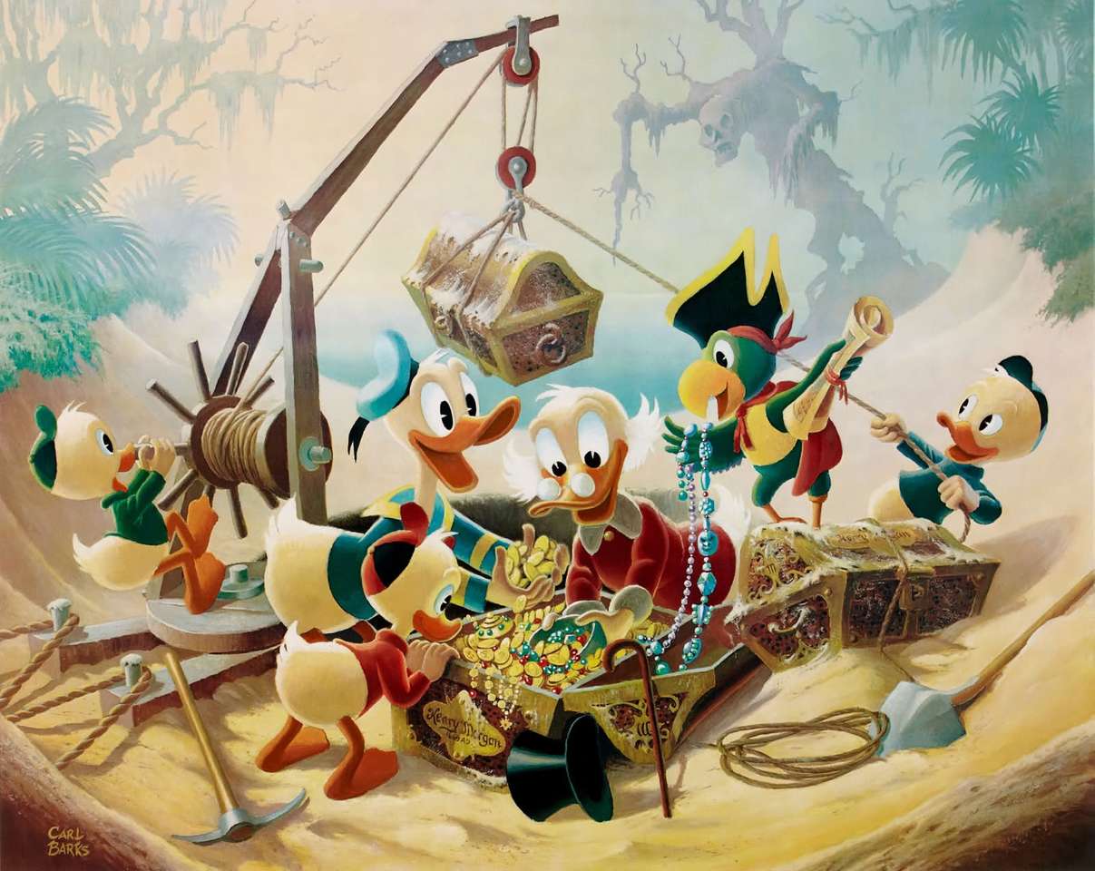 Donald Duck online puzzel