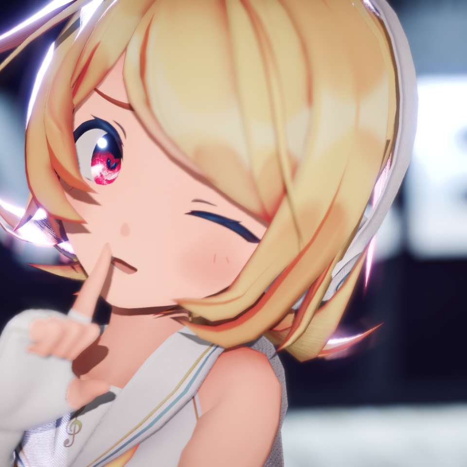 Kagamine Rin MMD jigsaw puzzle online