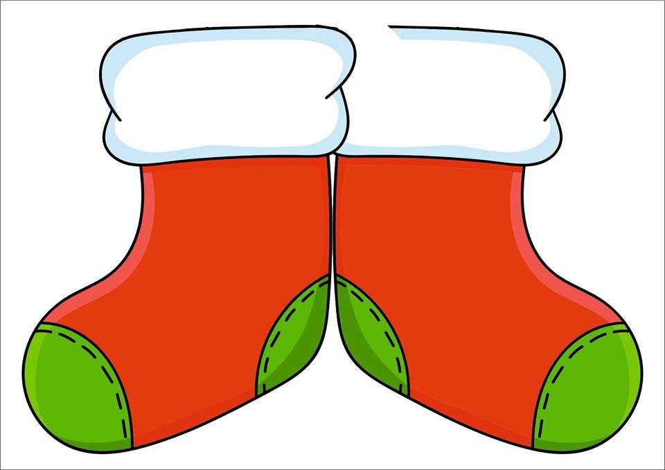 «Шкарпетки для Діда Мороза» онлайн пазл