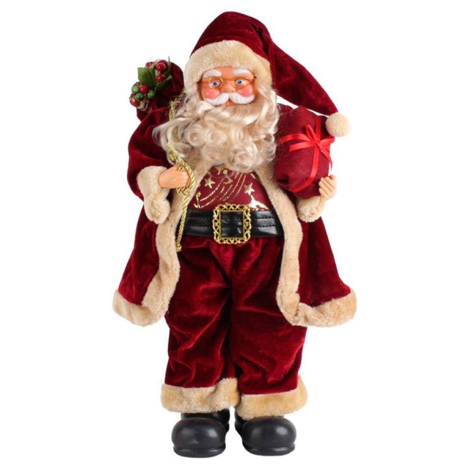 "Jultomten - leksak" pussel på nätet