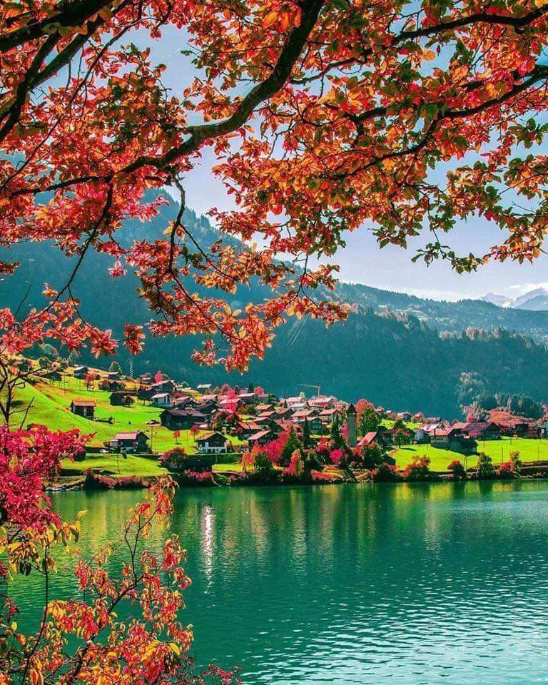 Herbst in der Schweiz Online-Puzzle