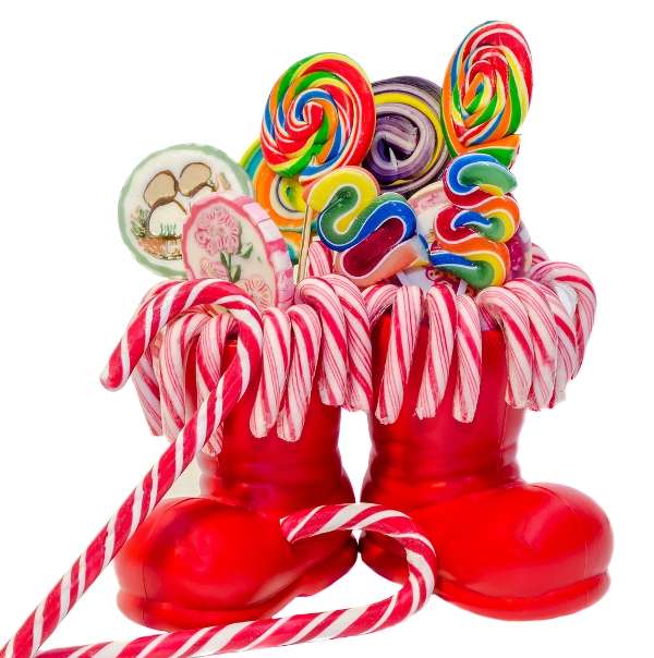 Ghetuțe cu dulciuri legpuzzel online