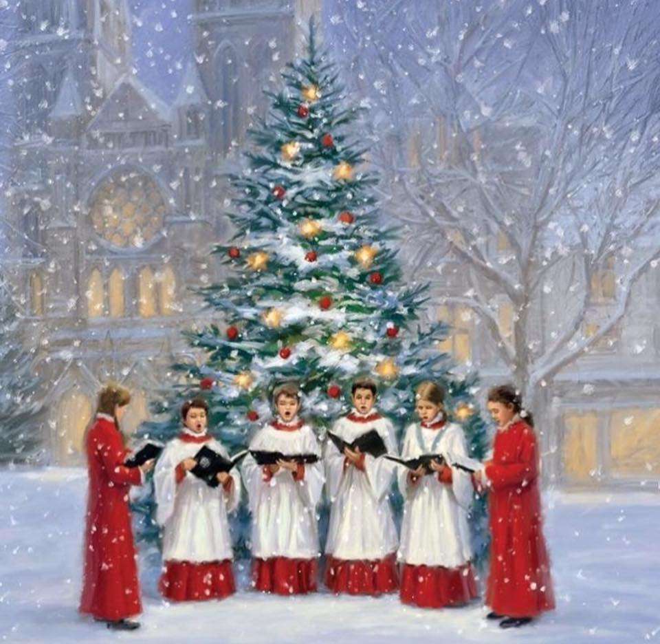 "Vi sjunger vackra julsånger" Pussel online