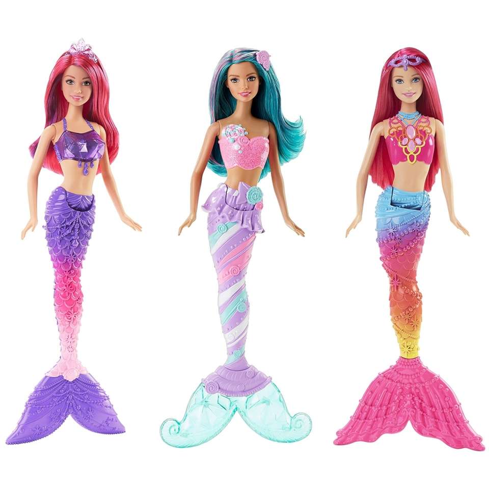 păpuși sirena Barbie puzzle online