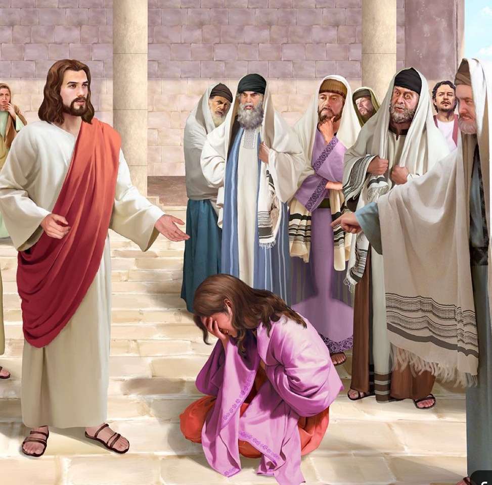 Jesús nos enseña a perdonar онлайн пъзел