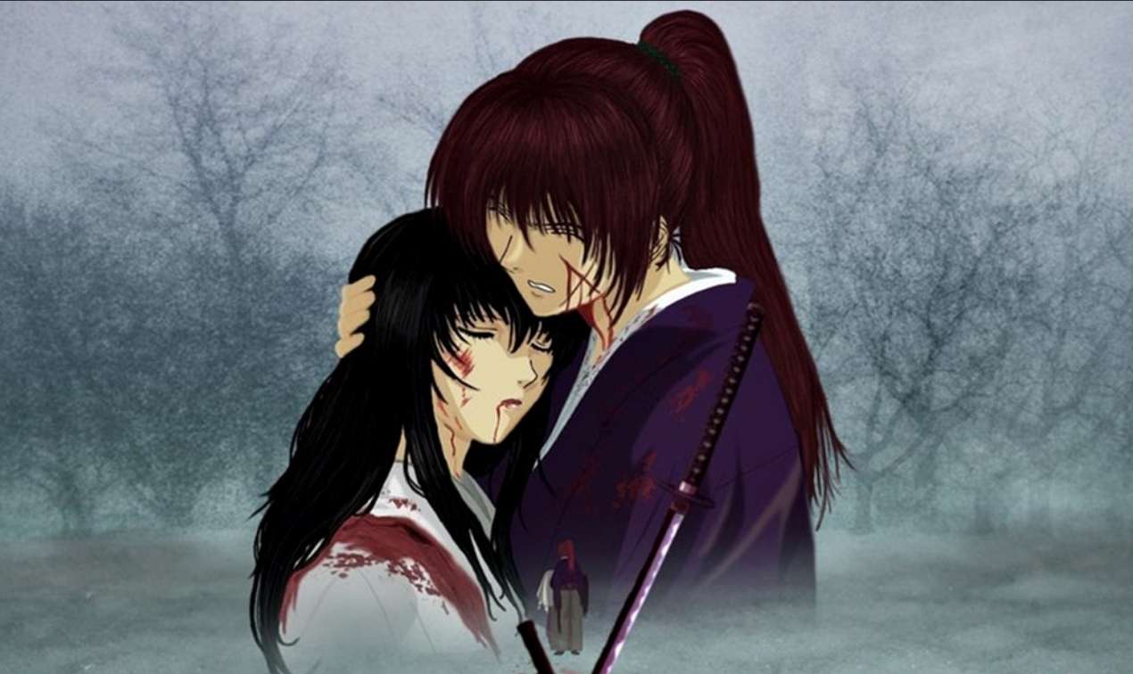 Kenshin met tomoi online puzzel