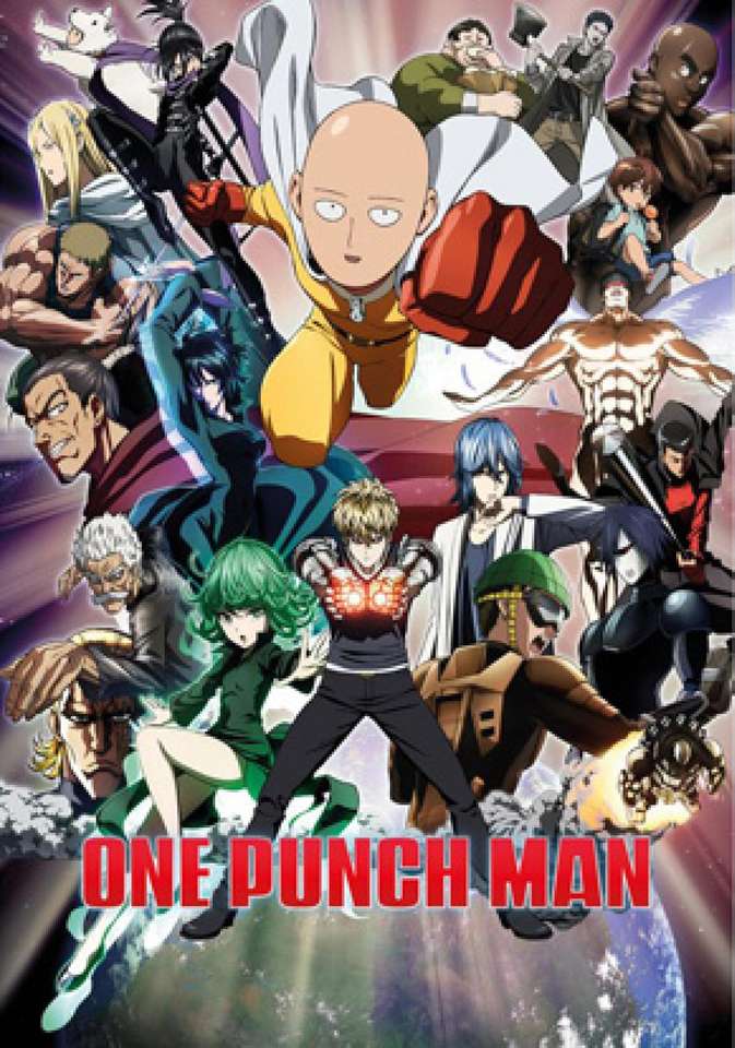 One Punch Man online puzzle