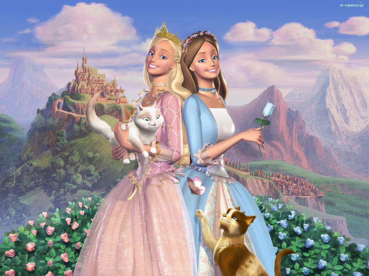 Barbi-prinsessen legpuzzel online