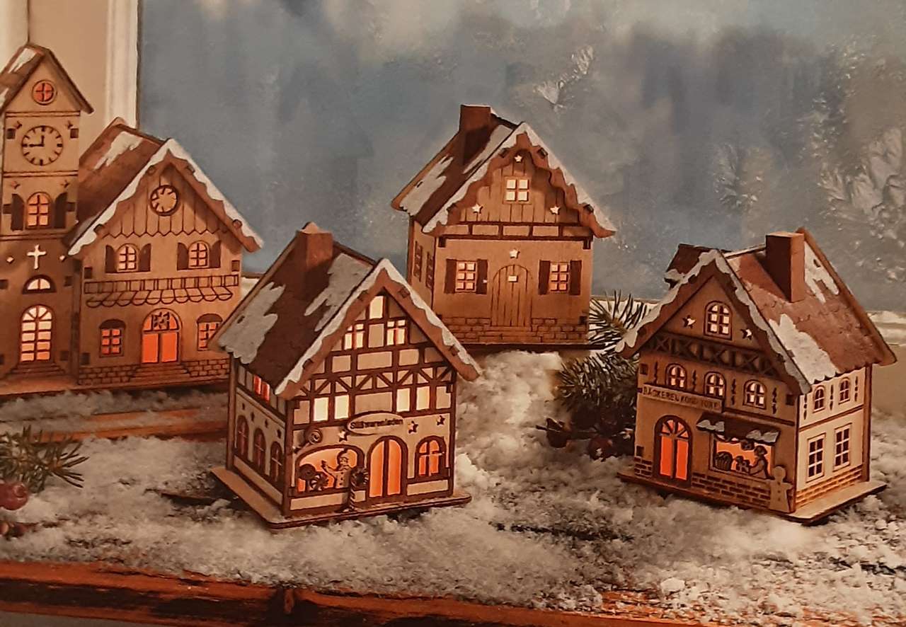 Il villaggio di Natale puzzle online