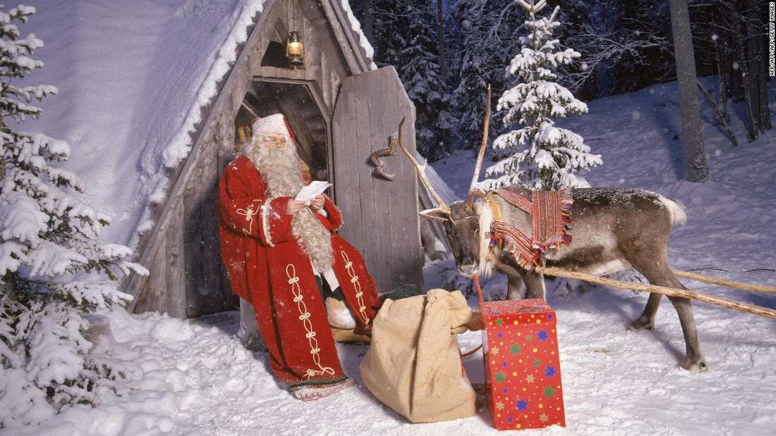 Село Санта Клауса пазл онлайн