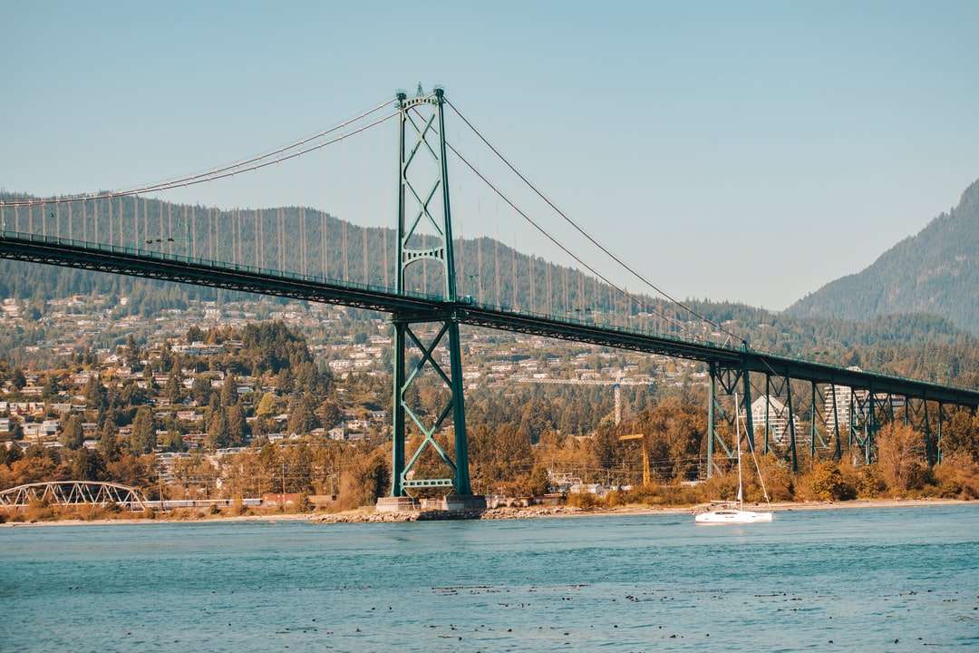 мост над реката през деня онлайн пъзел