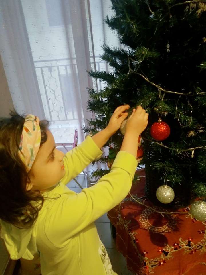Elody y el árbol de Navidad rompecabezas en línea