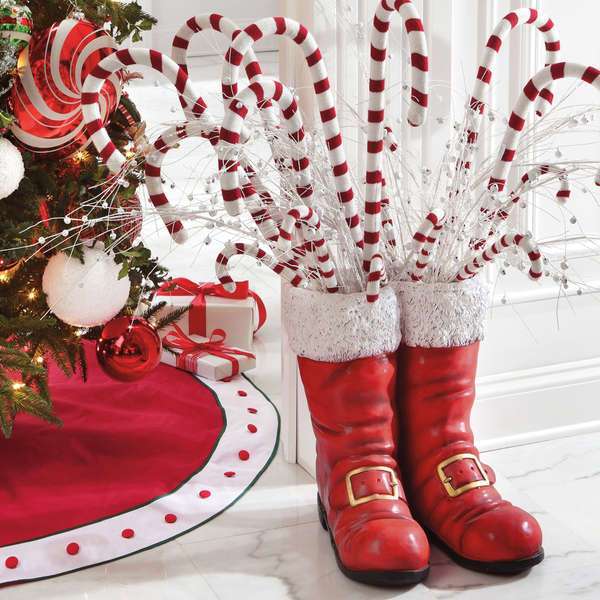 Santa's laarzen legpuzzel online