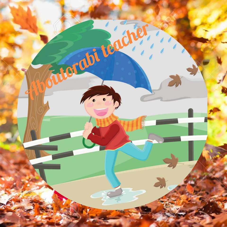 Outono, temporada de aprendizagem de professores Aboutorabi puzzle online