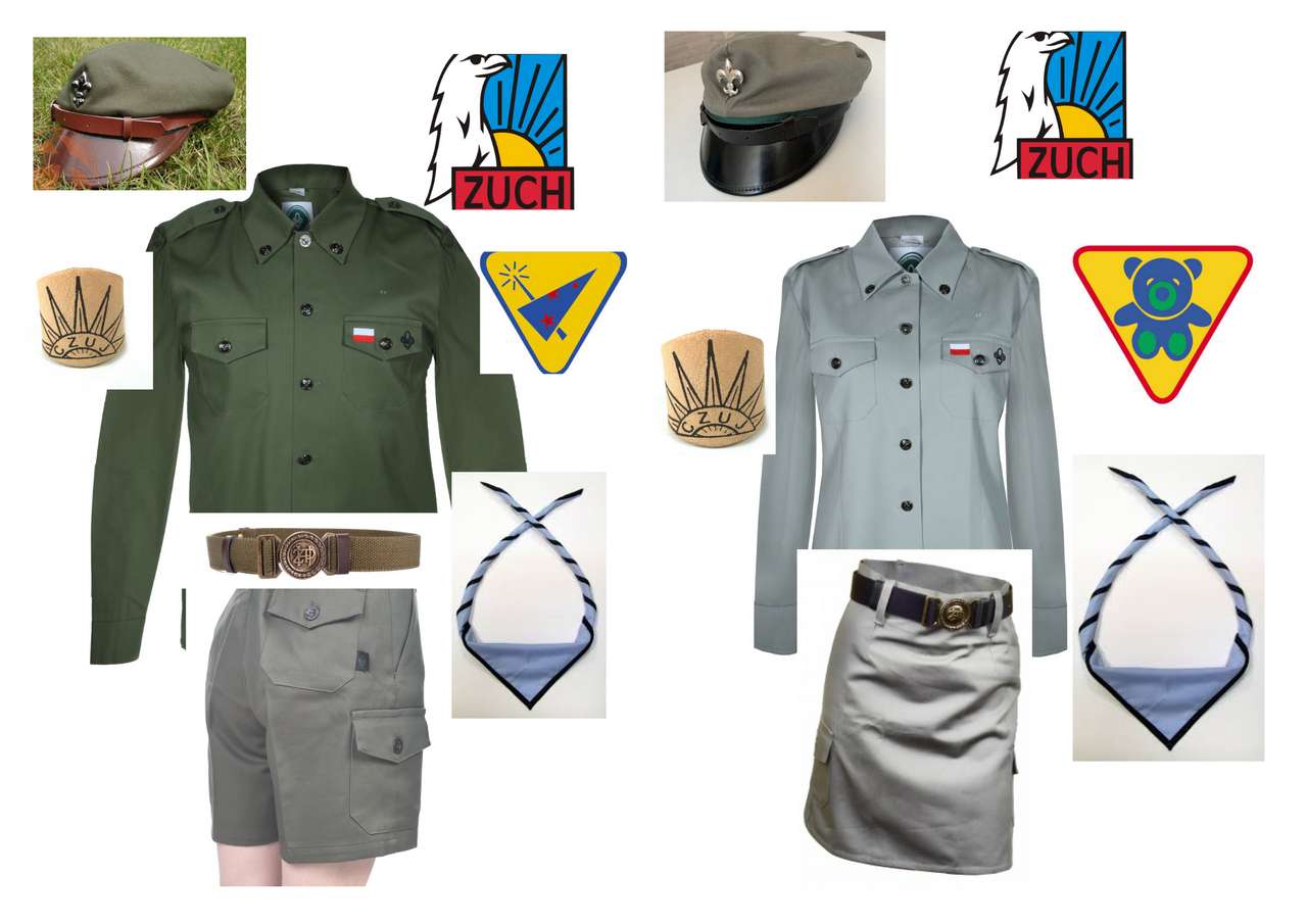 Unverschämte Uniform Online-Puzzle