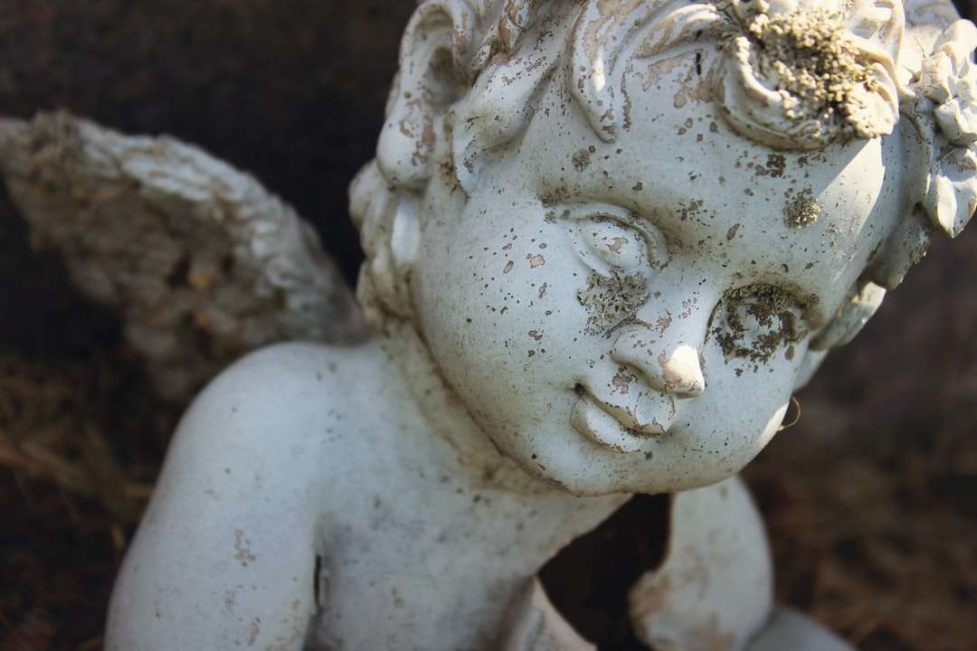 statue de béton ange puzzle en ligne