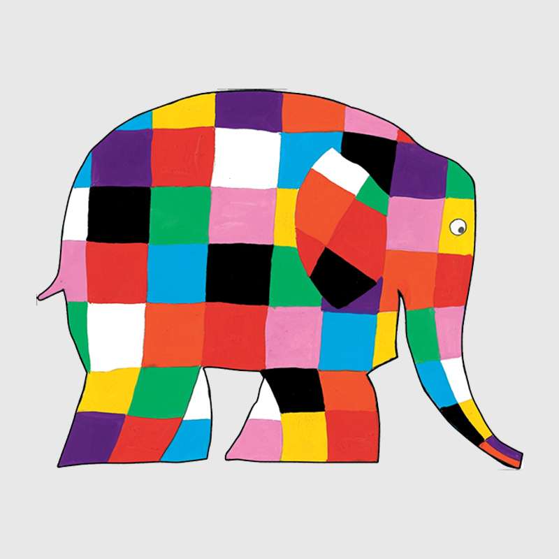 ELMER THE DIFFERENT online puzzle