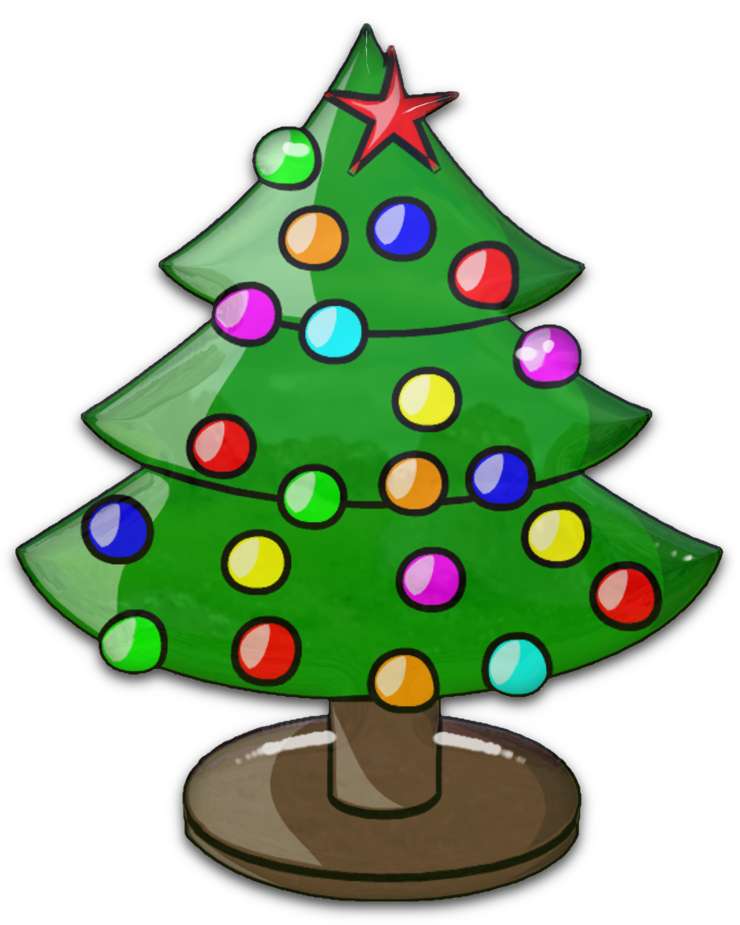 Mi árbol navideño rompecabezas en línea