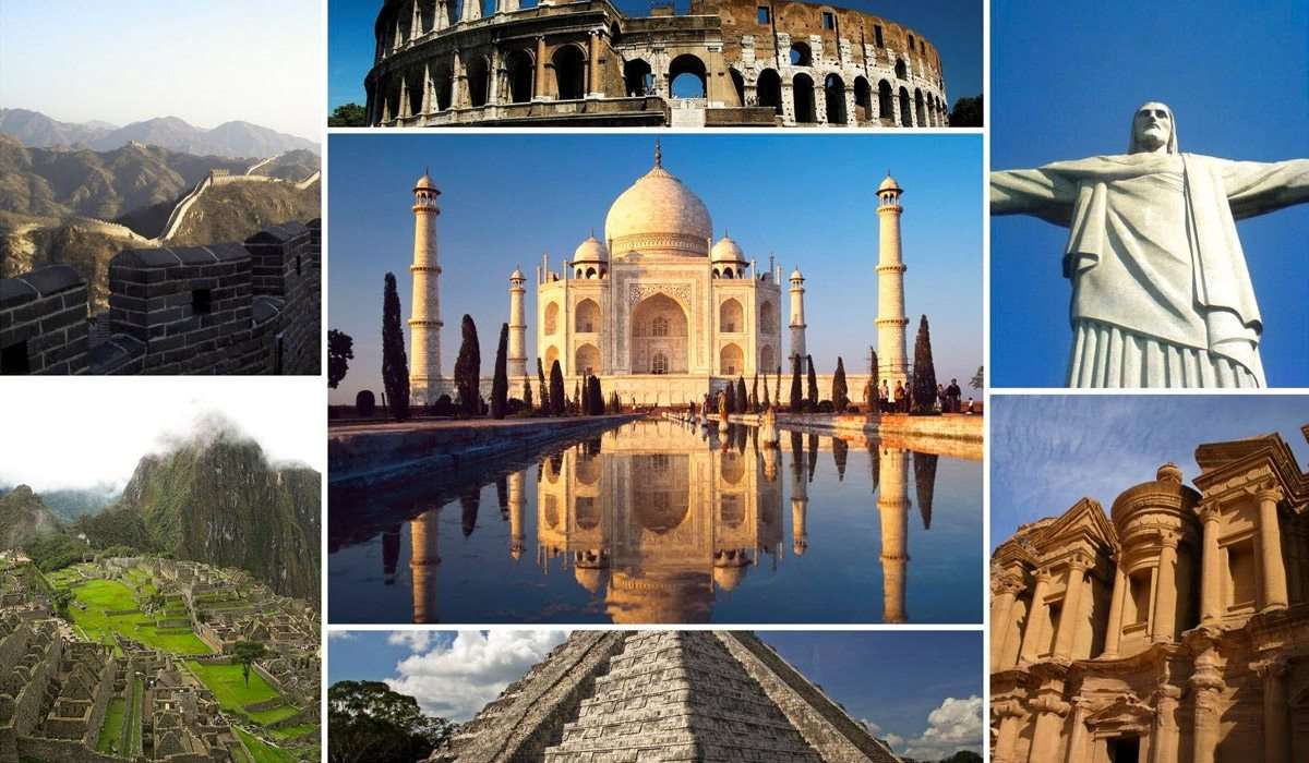 The seven wonders of the ancient world jigsaw puzzle