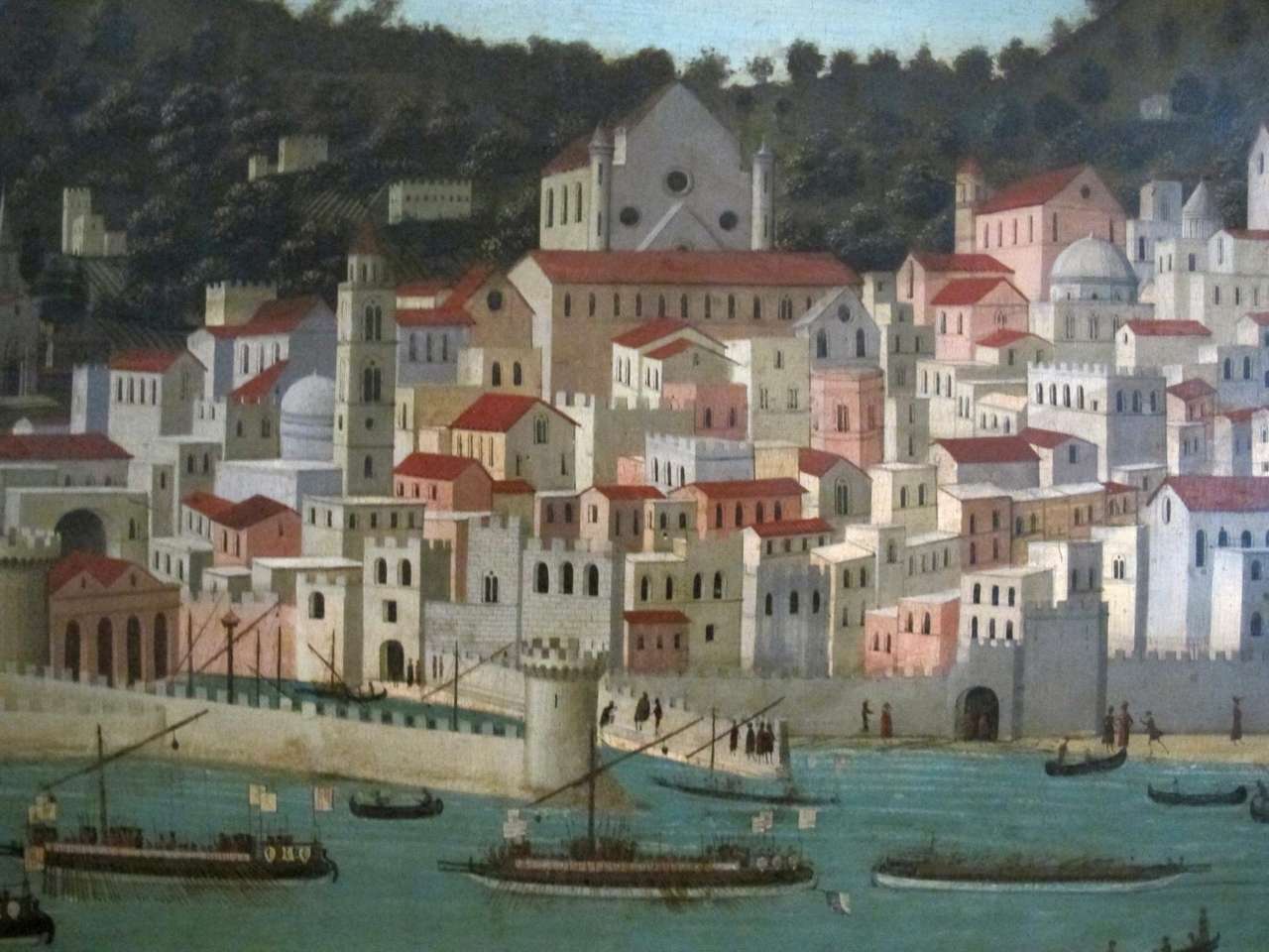 αρχαία "φωτογραφία" της Νάπολης 1472-1473 Ιταλία online παζλ