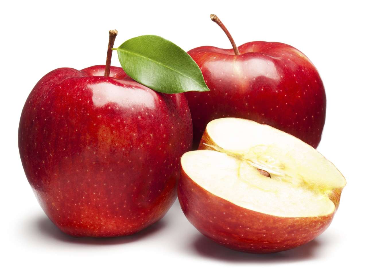 Δύο κόκκινα μήλα online παζλ